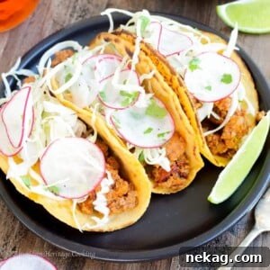 Smoky Chorizo Tacos with Chipotle Kick 6 These Chipotle Chorizo Tacos are smoky, spicy and complex! The homemade sweet potato tortilla temper the spice with a little bit of sweetness and a mezcal lime slaw brightens the flavors and pulls the whole taco together!