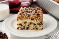 Decadent Chocolate Chip Coffee Cake