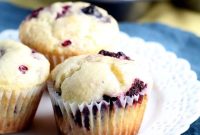 Lemon Berry Muffins with Zesty Citrus Glaze