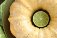 Zesty Lime Bundt Cake with Tangy Glaze Recipe