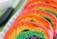 How to Make Vibrant Rainbow Bread at Home
