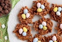 Peanut Butter Chocolate Nests Recipe for No-Bake Dessert Bites