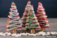 Krispie Treat Christmas Tree Recipe for Festive Holiday Treats