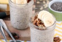 Banana Bread Overnight Oats Recipe for Quick Breakfast