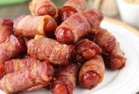 Brown Sugar Bacon-Wrapped Smokies: Sweet & Savory Party Bites