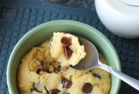 Quick Microwave Chocolate Chip Cookie Recipe (Video)