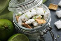 Key Lime Muddy Buddies: Zesty Lime White Chocolate Snack Mix