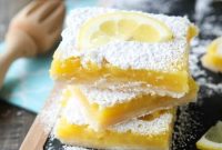 Zesty Lemon Bars Recipe: Tangy Shortbread Squares
