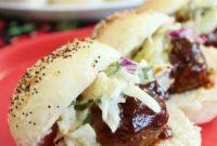 BBQ Meatball Sliders Recipe: Tangy Pulled-Short Rib Style Sliders