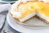Zesty Lemon Cream Cheese Pie Recipe