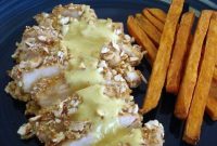 Crispy Pretzel-Crusted Chicken with Honey Mustard Glaze