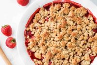 Strawberry Crisp Recipe with Step-by-Step Video Tutorial
