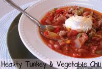 Hearty Turkey and Vegetable Chili Recipe for Cozy Weeknights