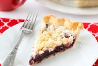 Classic Cherry Crumb Pie Recipe with Buttery Streusel Crust