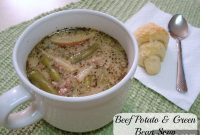 Hearty Beef, Potato and Green Bean Soup Recipe