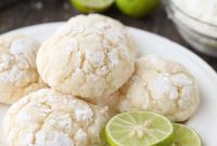 Coconut Key Lime Crinkle Cookies — Video Recipe Tutorial