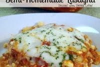 Quick Semi-Homemade Lasagna Recipe for Busy Weeknights