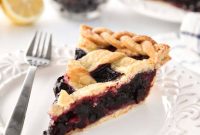 Classic Homemade Blueberry Pie Recipe with Flaky Crust