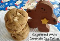 Gingerbread White Chocolate Chip Soft Cookies