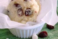 Cranberry Cream Cheese White Chocolate Chip Cookies Recipe