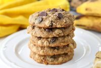 Banana Oatmeal Chocolate Chip Cookies Recipe for Chewy Treats