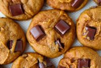 Pumpkin Chocolate Chunk Cookies Recipe — Soft, Chewy Fall Treat