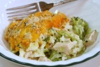 Creamy Turkey Divan Casserole with Broccoli and Cheese