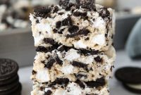 Oreo Rice Krispie Treats Recipe: Chewy Chocolate Marshmallow Squares