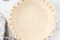 Flaky All-Butter Pie Crust Recipe for Perfect Pastry