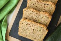 Moist Zucchini Bread Recipe with Cinnamon and Walnut Crumbs
