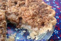 Classic Dutch Apple Cream Pie Recipe for Irresistible Dessert