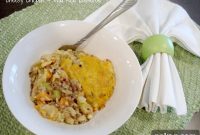 Creamy Cheddar Chicken and Wild Rice Casserole Recipe