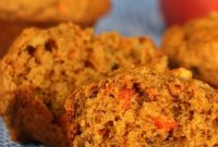 Morning Glory Muffins with Carrot, Apple & Raisins