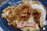 Slow-Cooker Chicken Cordon Bleu with Creamy Dijon Sauce