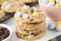 Cadbury Egg Cookie Recipe: Gooey Chocolate Candy Cookies