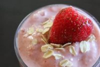 Strawberry Banana Oatmeal Smoothie Recipe for Creamy Breakfast