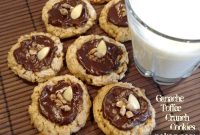 Ganache Toffee Crunch Cookies Recipe — Chocolate Toffee Cookies