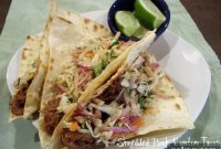Shredded Pork Wonton Tacos: Crispy Wonton Shell Pork Tacos