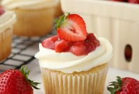 Strawberry Shortcake Cupcakes Recipe — Moist Strawberry Cupcakes