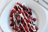 Red Velvet Waffles with Cream Cheese Drizzle Recipe