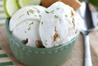 Key Lime Pie Ice Cream Recipe: Tangy Frozen Dessert with Graham Crust