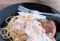 Herb-Crusted Chicken with Creamy Tomato Sauce Recipe