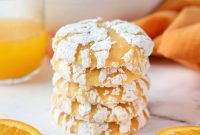 Zesty Orange Crinkle Cookies Recipe for Moist, Chewy Treats