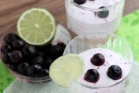 Blueberry Lime No-Bake Cheesecake Cups — Refreshing Summer Dessert