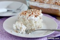 Coconut Cream Poke Cake Recipe with Step-by-Step Video