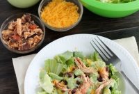 Slow-Cooker Chicken & Black Bean Taco Salad Recipe