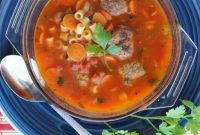 Italian Chicken Meatball Soup Recipe for Comforting Weeknight Meals