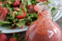 Homemade Strawberry Balsamic Vinaigrette Recipe