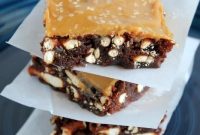 Salted Caramel Pretzel Brownies Recipe — Gooey, Crunchy Treat