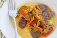 Italian Sausage with Peppers and Grapes Recipe for Fall Entertaining